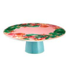 Maxwell & Williams Krožnik s podstavkom Tropicana 28cm / roza / porcelan