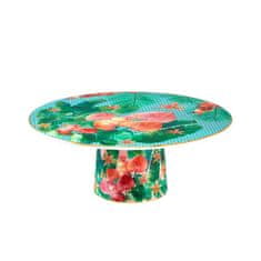 Maxwell & Williams Krožnik s podstavkom Tropicana 20cm / moder / porcelan