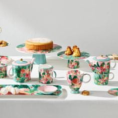 Maxwell & Williams Krožnik s podstavkom Tropicana 28cm / roza / porcelan
