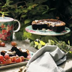Maxwell & Williams Krožnik s podstavkom Tropicana 20cm / moder / porcelan