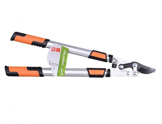 eoshop PROFI škarje na močnih vejah teleskopski s prenosom 64-97cm