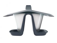 eoshop Podajalnik DVOJNO na ograji plastike 28x19x17cm