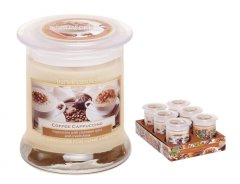 eoshop Sveča v kozarcu KAVA - KAPUČINO 260g