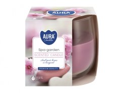 eoshop Sveča v kozarcu SPA VRT dišeče 100g