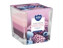 eoshop Sveča v kozarcu MAVRICA ZAMRZNJENO SADJE dišeče 170g