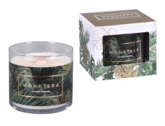 eoshop Sveča v kozarcu POŠAST od luks dišeče 400g