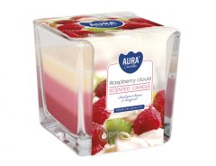 eoshop Sveča v kozarcu MAVRICA MALINA SLADICA dišeče 170g