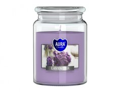 eoshop Sveča v kozarcu Dišeča SIVKA 500g