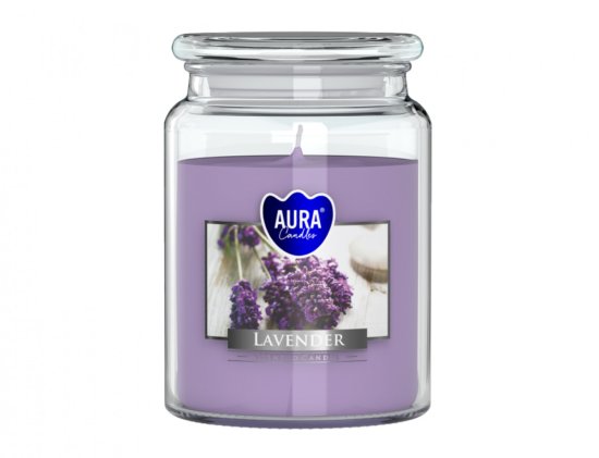 eoshop Sveča v kozarcu Dišeča SIVKA 500g
