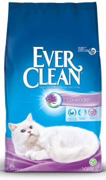 Ever Clean LAVENDER pesek za mačke, sivka - 20 L