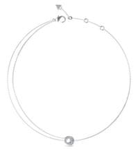 Guess Elegantna jeklena ogrlica Cvetoče poletje JUBN05223JWRHT/U