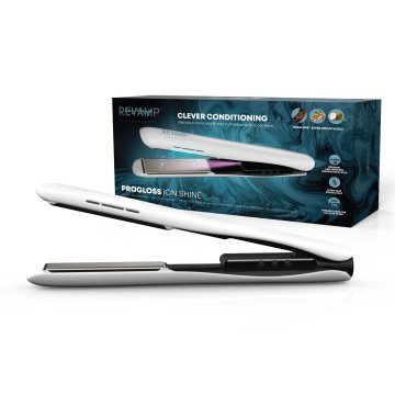 Revamp PROGLOSS ION SHINE CERAMIC HAIR STRAIGHTENER - ST-1850 - BELE BARVE