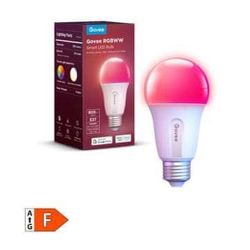 Govee RGBWW pametna LED žarnica E27 800LM