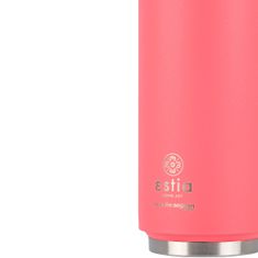 ESTIA HOME ART Estia Fusion Coral izolirana potovalna steklenica z nastavkom za pitje, 500ml, rdeča
