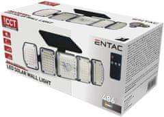 ENTAC Reflektor solarni senzor IR 5 glav 2.5W z daljincem, 991306