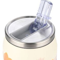 ESTIA HOME ART Estia Summer Reverie izolirana potovalna steklenica z nastavkom za pitje, 500ml, rumena