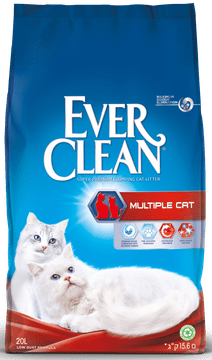 Ever Clean MULTIPLE CAT pesek za mačke - 20 L