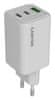 CU65ACC hišni polnilec, 65 W, GaN, PD, QC, bel (CNS-CUW65ACC)