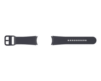 Samsung Silikonski pašček EP-SFR93SBE za uro Watch 6 in Watch 6 Sport, Watch 4, Watch 5, size M / S - grafit