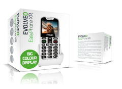 Evolveo Easyphone XR telefon na tipke za starejše - bel