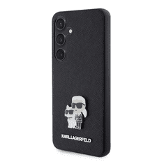 Karl Lagerfeld Originalen ovitek Samsung Galaxy A36 - IML NFT Full Bodies Saffiano - črna zaščita - KLHCSA36PAKCMPK