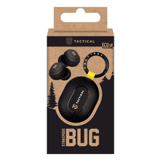 Tactical BUG StrikePods bluetooth slušalke - črne