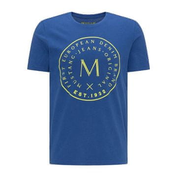 Mustang Majice modra S Alex Print
