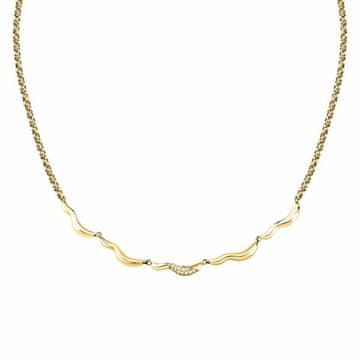 Morellato Elegantna pozlačena ogrlica s kristali Design SAYP01