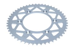 shumee AFAM ZADNJI POGONSKI ZOBNIK MOTO ALUMINIJ ANODIZIRANI SREBRN