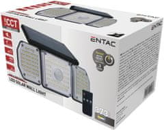 ENTAC 991283 Reflektor solarni s senzorjem in daljincem 3 paneli 2.3W