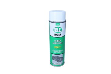 shumee BOLL AKRILNI LAK V SPREJU 500 ML, SIJOČI, RALLY BELA