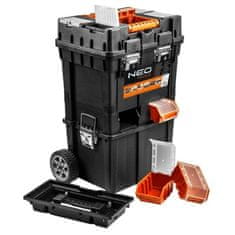 shumee NEO TOOLS HD KOMPAKTNA ŠKATLA ZA ORODJE NA KOLESIH