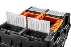 shumee NEO TOOLS HD KOMPAKTNA ŠKATLA ZA ORODJE NA KOLESIH