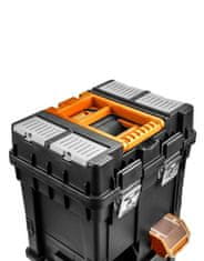 shumee NEO TOOLS HD KOMPAKTNA ŠKATLA ZA ORODJE NA KOLESIH