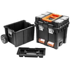 shumee NEO TOOLS HD KOMPAKTNA ŠKATLA ZA ORODJE NA KOLESIH