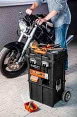 shumee NEO TOOLS HD KOMPAKTNA ŠKATLA ZA ORODJE NA KOLESIH