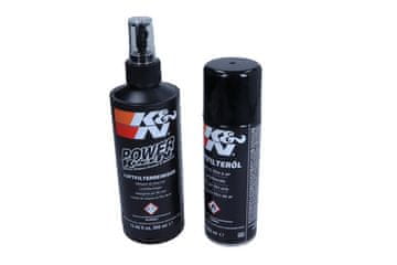 shumee KOMPLET ZA ČIŠČENJE IN NASIČENJE ZRAČNEGA FILTRA K&N FILTERS MOTO. 204 ml/355 ml aerosol