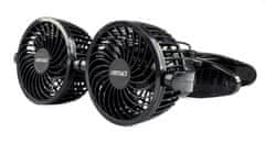 shumee AMIO AVTO VENTILATOR DVOJNI 4"" 12V S SPONKO