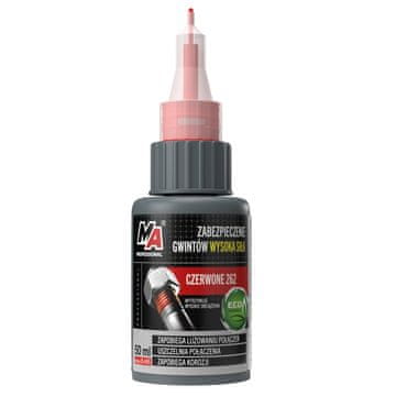 shumee ZAŠČITA NAVOJEV MY CAR MOČNO RDEČA 50 ML DO +149 °C/ MA PROFESSIONAL