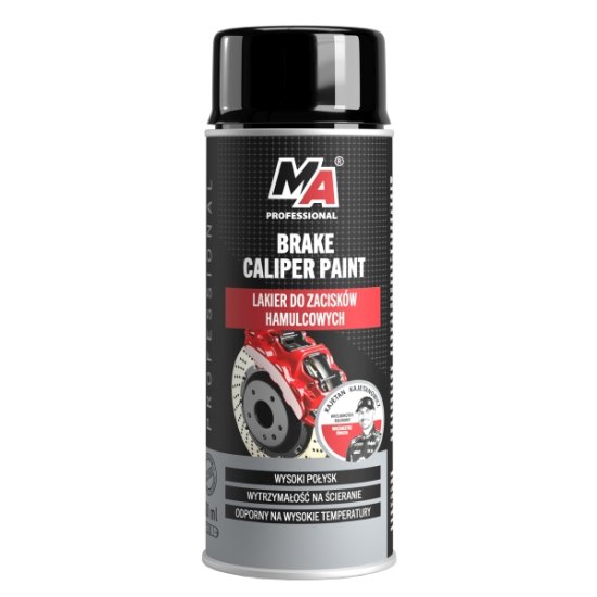 shumee BARVA ZA ZAVORNE ČELJUSTI MOJEGA AVTOMOBILA. ČRNA 400 ML / SPREJ ZA ZAVORNE ČELJUSTI ČRNA / AUTO PROFESSIONAL