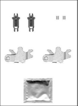 shumee KOMPLET ZA HITRO POPRAVILO ZAVORNE ROČICE BMW 3/5/Z1/Z3/Z4 78-08