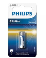 shumee PHILIPS BATERIJE 8LR932 12.0V (LR23A/8LR23) ALKALNE V BLISTERJU, 1 KOS.