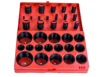 shumee ROOKS KOMPLET O-OBROČKOV IZ NBR, ODPORNIH NA OLJE, 3–50 MM, 419 KOSOV