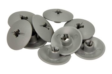 shumee ROMIX PRITRDILNA SPONKICA ZA OBLAZINJENJE / STRANSKE PLOŠČE / POKROV MOTORNEGA PROSTORA BMW / FIAT / OPEL (10 KOSOV)