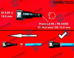 shumee DR. HITRIČNI PRIKLJUČEK ZA MOTOR Z RAVNIM O-OBROČEM ZA DIMNIK 9,89/10 MM