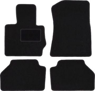 shumee Črne velurne preproge za: BMW X4 F26 SUV (2014-2018)