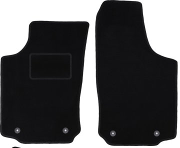 shumee Črne velur preproge za: Opel Tigra B TwinTop, kabriolet (2003-2008)