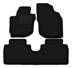 shumee Črne velur preproge za: Mazda MPV II LW enoprostorec (1999-2006)