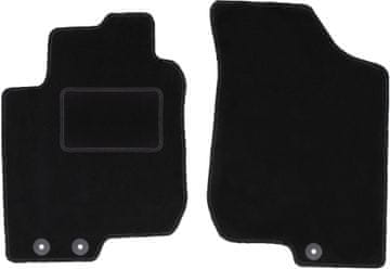 shumee Črne sprednje talne obloge za modele: Kia Cee`d I hatchback, SW, karavan, kupe (2006-2012)
