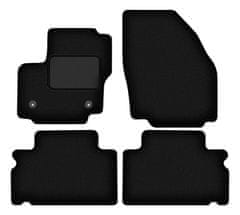 shumee Črne velur preproge za: Ford Galaxy MK2 enoprostorec (2012-2015)